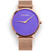 Womens Purple Watch - Rose Gold - Suffragette Pankhurst